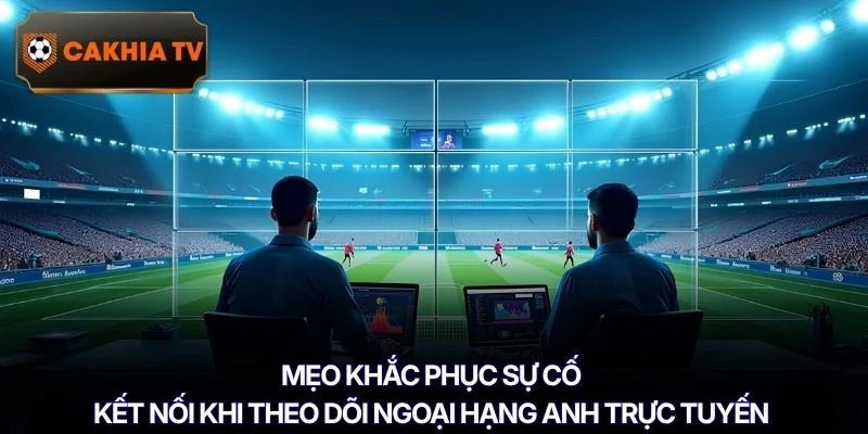 Mẹo khắc phục sự cố kết nối khi theo dõi Ngoại hạng Anh trực tuyến 